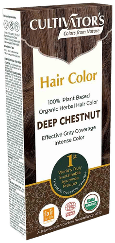 Cultivator's Hair Color Kasviväri Deep Chestnut 100g
