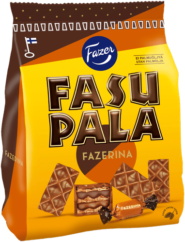 Fazer Fasupala Fasupala Fazerina 威化饼干 175g|Fasupala Fazerina vohvelikeksi 175g