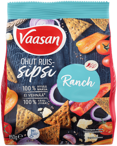 Vaasan 黑麦薯片牧场味 150g