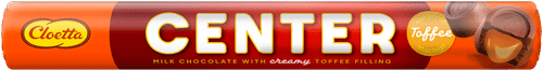Cloetta Center Toffee suklaanappirulla 78g