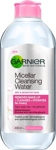 Garnier SkinActive 卡尼尔胶束卸妆水(干性及敏感肌用) 400ml