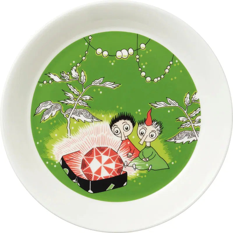 Moomin Arabia 姆明盘子 小美与小小 19 cm|Moomin Arabia Muumi Lautanen Tiuhti ja Viuhti 19 cm