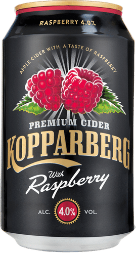Kopparberg 库珀伯格覆盆子味苹果饮品4.0%罐装 33cl