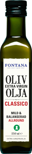 Fontana 特级初榨橄榄油 250毫升 经典款|Fontana Extra Virgin Oliiviöljy 250ml Clasico