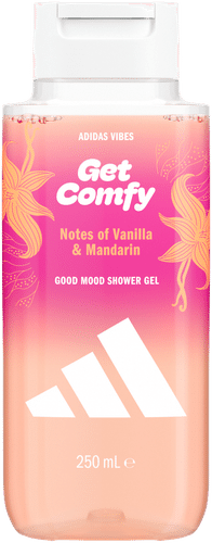 adidas Vibes 舒适沐浴露 250毫升 女士|Adidas Vibes Get Comfy Showergel 250 ml, suihkugeeli naisille