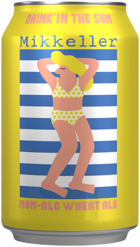 Mikkeller Drink'In the Sun无醇小麦麦芽饮料0.3% 0.33升无醇麦芽饮料罐