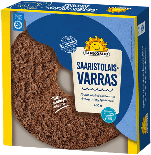 Linkosuo Varrasleipä Saaristolais 480 g|Linkosuo 群岛串烤面包 480 g