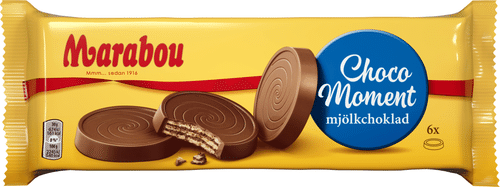 Marabou 巧可时刻牛奶巧克力休闲饼干 180g|Marabou Choco Moment maitosuklaa herkuttelukeksi 180g