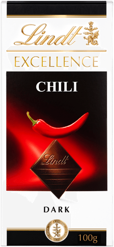 Lindt Excellence 辣椒黑巧克力排 100g