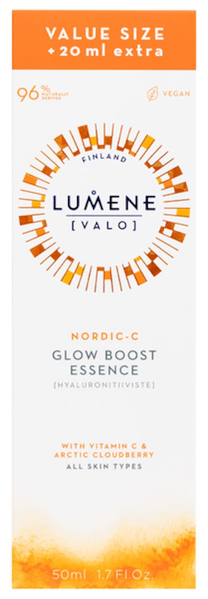 Lumene 北极芸莓VC 亮白 玻尿酸无油精华50ml加量装