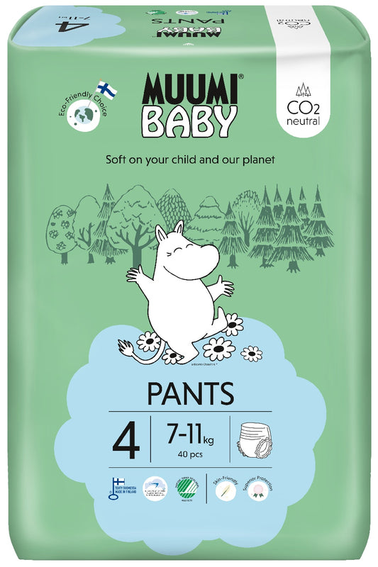 Moomin 姆明婴儿纸尿裤 S4 7-11 公斤 40片装