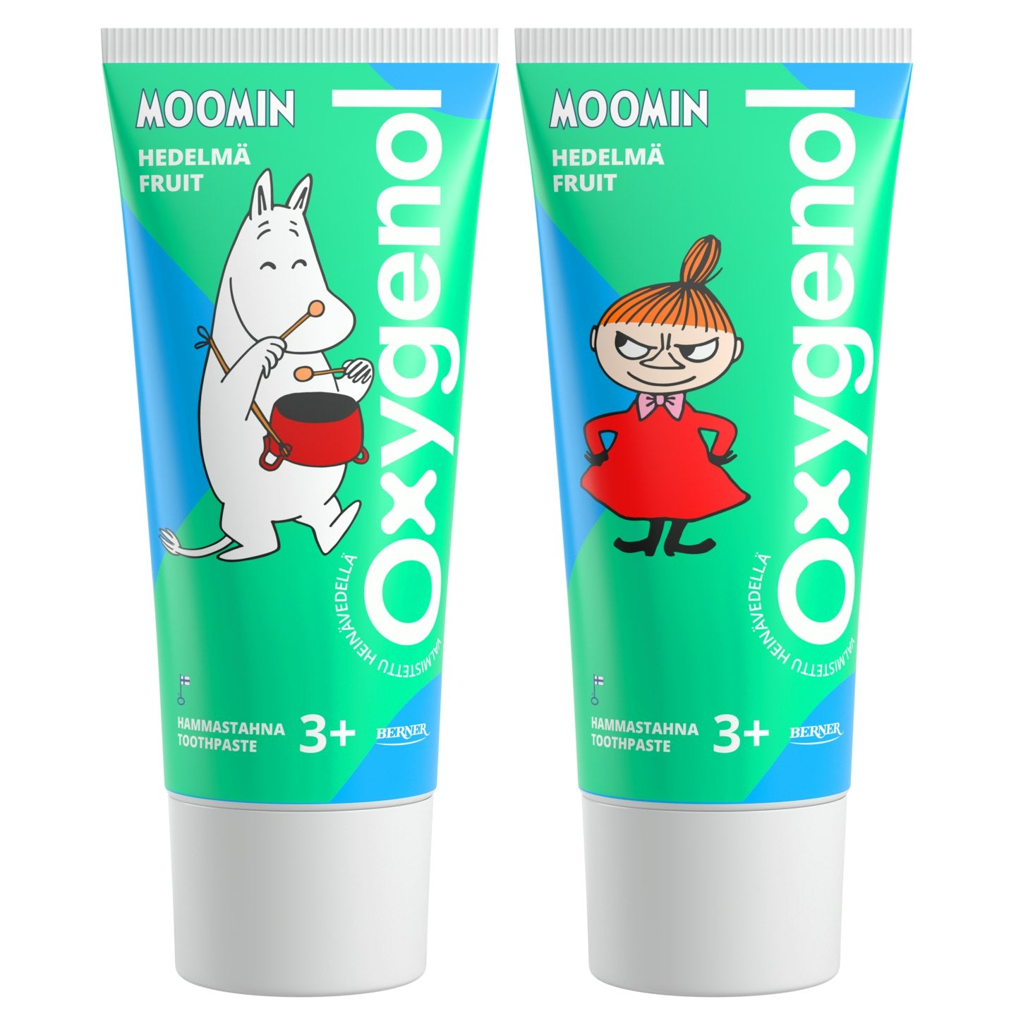 Oxygenol Moomin 姆明婴儿水果味牙膏 3+ 50毫升