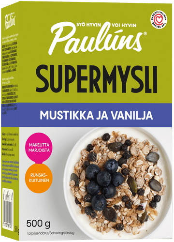 Pauluns Paulúns蓝莓香草麦片 500g