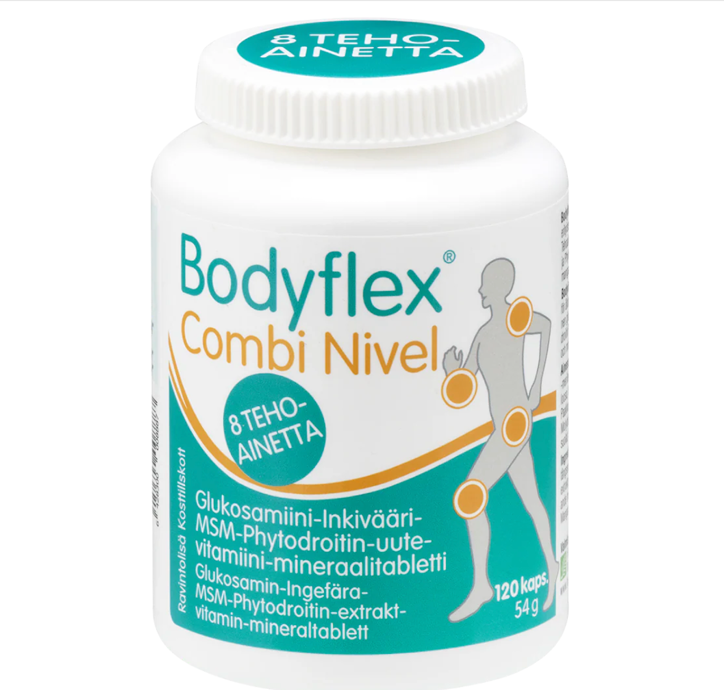 Hankintatukku Bodyflex Combi Nivel 关节复合营养胶囊 120 kaps