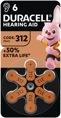 Duracell 助听器电池312 6kpl