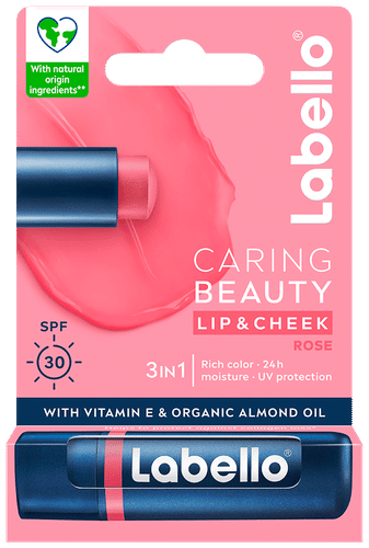 Labello 4,8g Caring Beauty Rose 唇颊两用调色霜