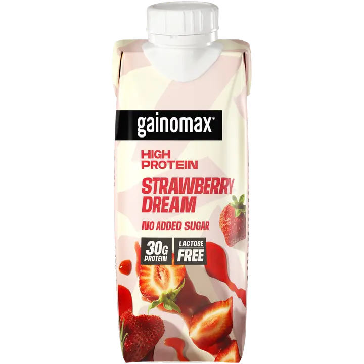 Gainomax High Protein Strawberry dream Palautusjuoma 250ml-Gainomax 高蛋白草莓梦恢复饮料 250ml