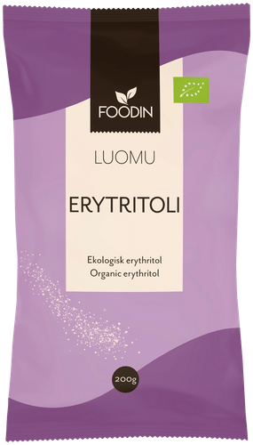 Foodin Erytritoli, luomu 200g|Foodin 赤藓糖醇,有机 200g