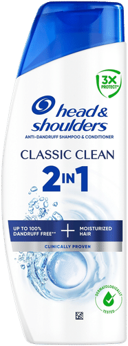 Head&Shoulders 2合1经典洁净250毫升洗发水