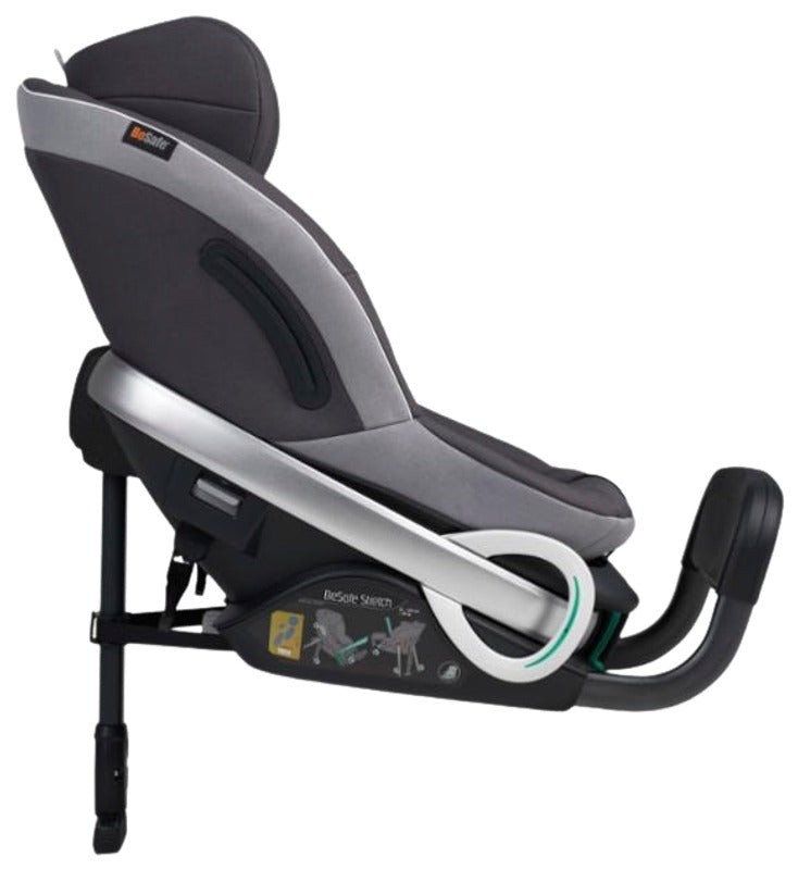 BeSafe 汽车安全座椅 Stretch 灰色 金属混纺|Besafe turvaistuin Stretch harmaa Metallic Melange
