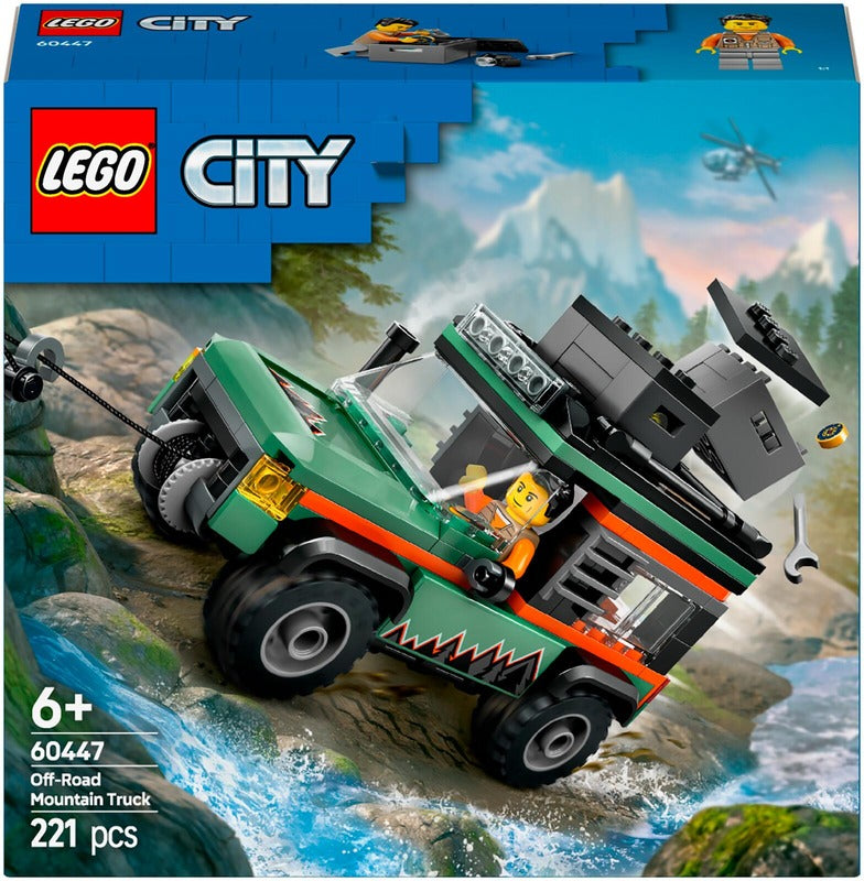 LEGO 四驱山地越野车|LEGO® City Great Vehicles 60447 Nelivetoinen vuoristomaastoauto