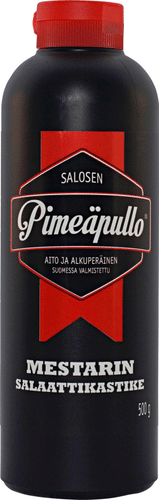 Pimeäpullo 萨洛森黑瓶500克大师沙拉酱|Salosen Pimeäpullo 500g Mestarin salaattikastike