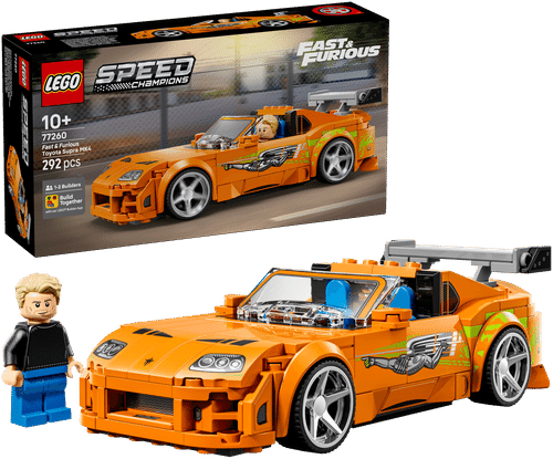 LEGO Speed Champions 乐高® 速度冠军 77260 速度与激情 丰田 Supra MK4