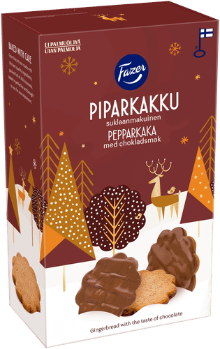 Fazer 巧克力味姜饼 175 g|Fazer Suklaanmakuinen piparkakku 175 g