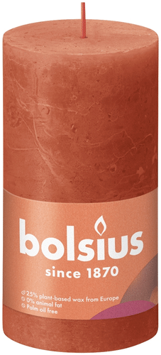 Bolsius RUSTIIKKI PK 130/68 大地橙