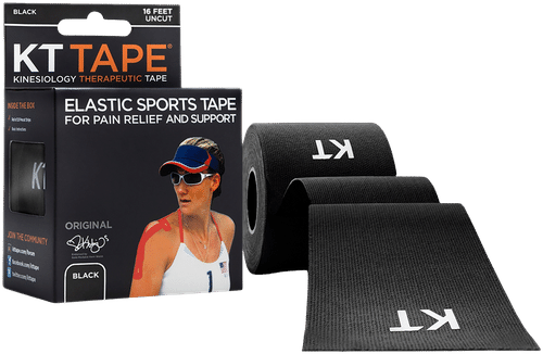 KT Tape KT-Tape Original 肌内效贴 5米,黑色