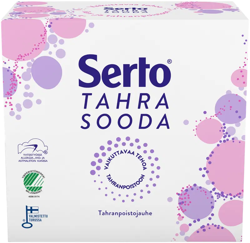 Serto 无香型去污粉 750 g|Serto Tahrasooda Hajusteeton Tahranpoistojauhe 750 g