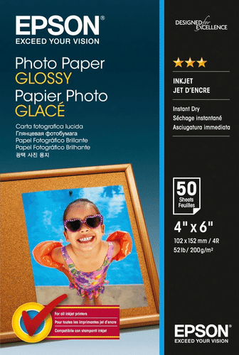 Epson 光泽相纸10x15厘米50张