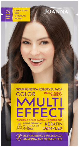 Joanna Multi Effect shampoo Chocolat Brown 012