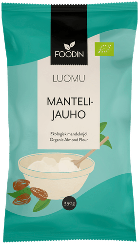 Foodin Mantelijauho luomu 350g|Foodin 有机杏仁粉 350g