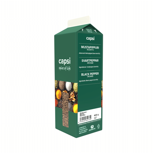 Capsi Mustapippuri rouhittu 400g