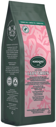 Nordqvist Lady Green 100g vihreä maustettu irtotee RFA|Nordqvist Lady Green 100g 绿味散茶 RFA