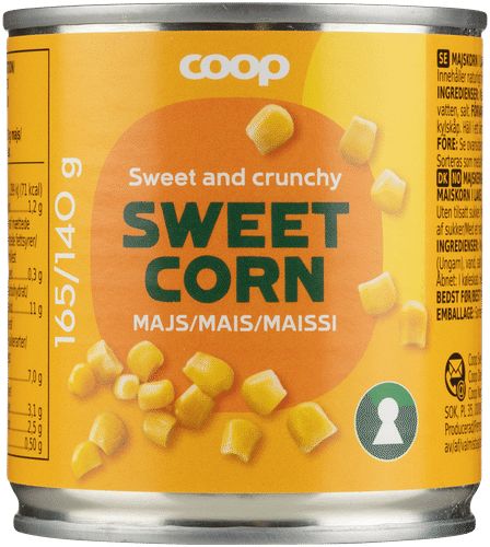 Coop 盐水玉米 165/140 g