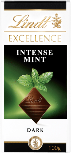 Lindt Excellence 薄荷黑巧克力排 100g