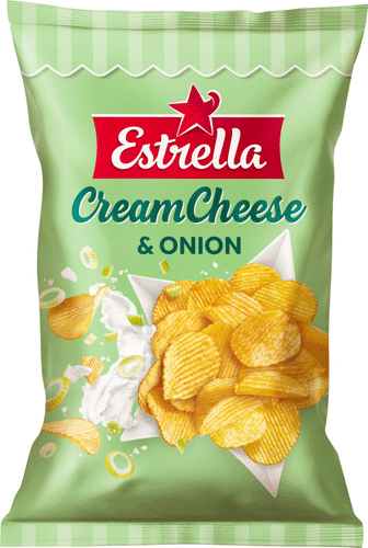Estrella 奶油奶酪洋葱薯片 275g