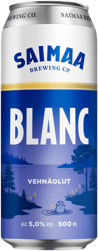 Saimaa Blanc 5,0% olut 0,5l tölkki
