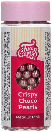 Funcakes 金属光泽粉色巧克力珠 60g