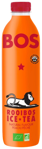 BOS Persikanmakuinen luomu rooibos jäätee 1L|BOS 有机蜜桃味路易波士冰茶 1L