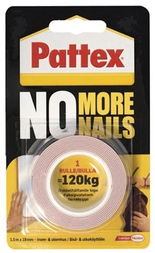 Pattex 双面安装胶带承重120公斤 1,5m