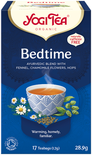 Yogi Tea Luomu Bedtime yrtti- ja maustetee Ayurvedinen 17x1,8g|YOGI TEA 有机睡前草药和香料茶阿育吠陀 17x1,8g