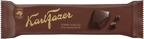 Karl Fazer 黑巧克力棒 39g|Karl Fazer tumma suklaapatukka 39g