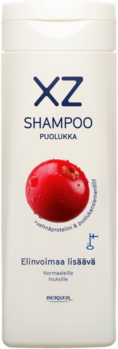 XZ 250 ml Puolukka elinvoimaa lisäävä shampoo