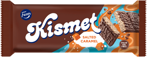 Fazer Kismet 咸焦糖巧克力棒 41g|Fazer Kismet Salted caramel patukka 41g