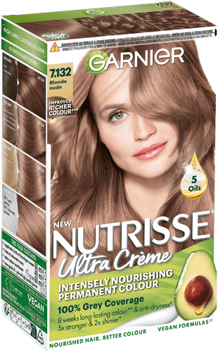 Garnier Nutrisse Ultra Creme 7.132 Blonde Nude Keskivaalea kestoväri 1kpl
