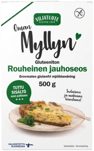 Virtasalmen Viljatuote Rouheinen gluteeniton jauhoseos 500g|Virtasalmen Viljatuote 粗粒无麸质混合粉 500g