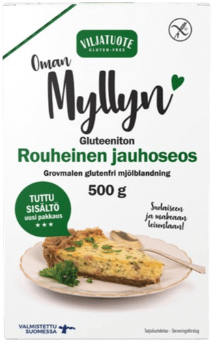 Virtasalmen Viljatuote Rouheinen gluteeniton jauhoseos 500g|Virtasalmen Viljatuote 粗粒无麸质混合粉 500g